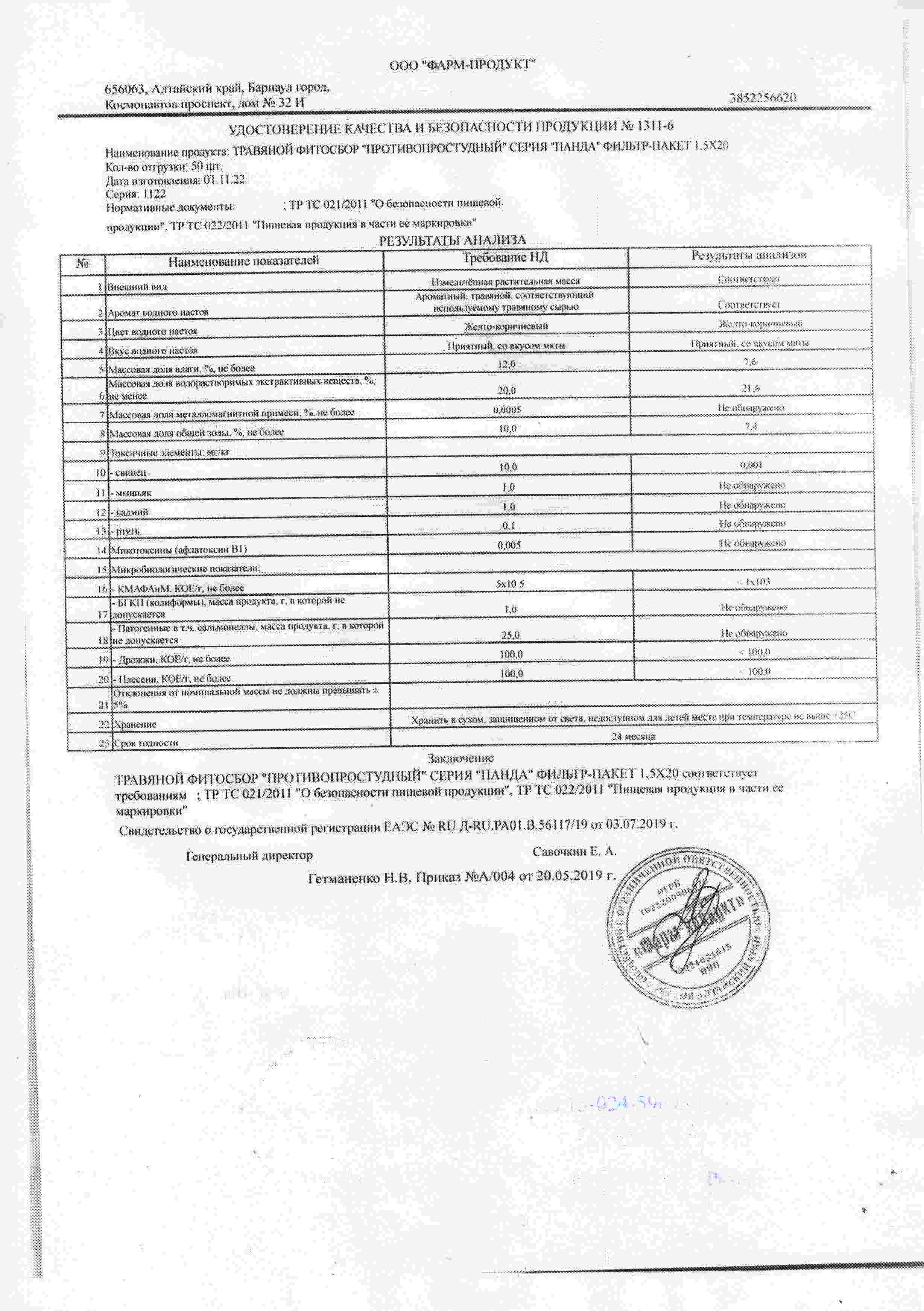 Паспорт №112022
